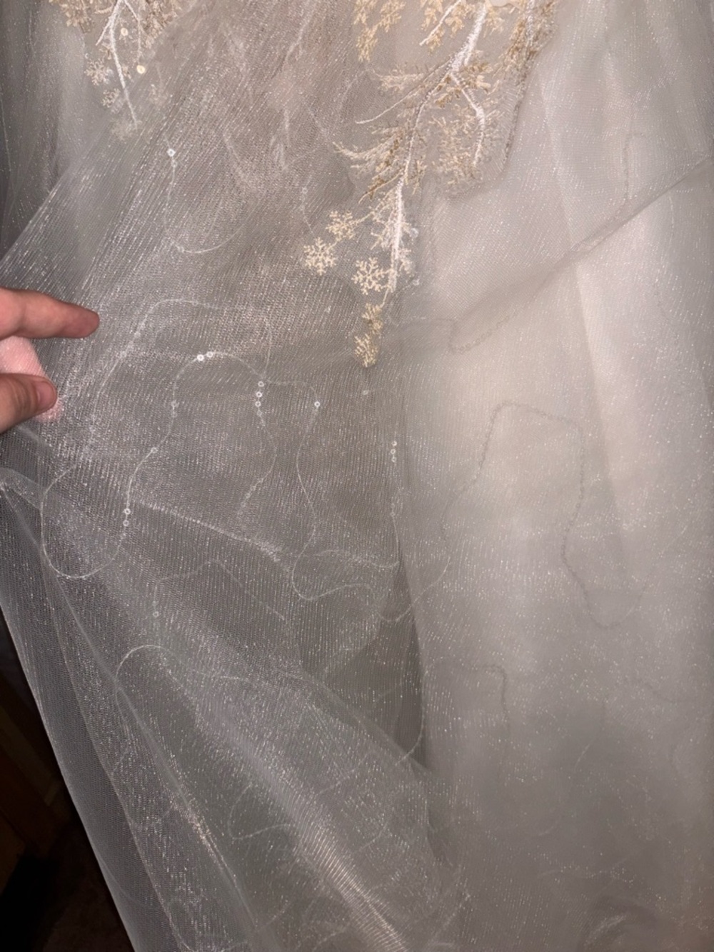 Wedding Dress With Floral Lace - Picture 10 of 10